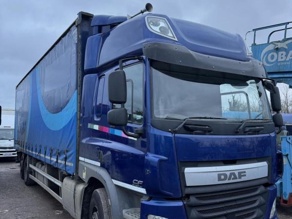 DAF CF75-370 FAN rear lift and steer